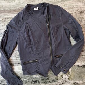 CAbi “Twilight Moto Jacket” Asymmetrical Zip Lightweight Jacket
Medium